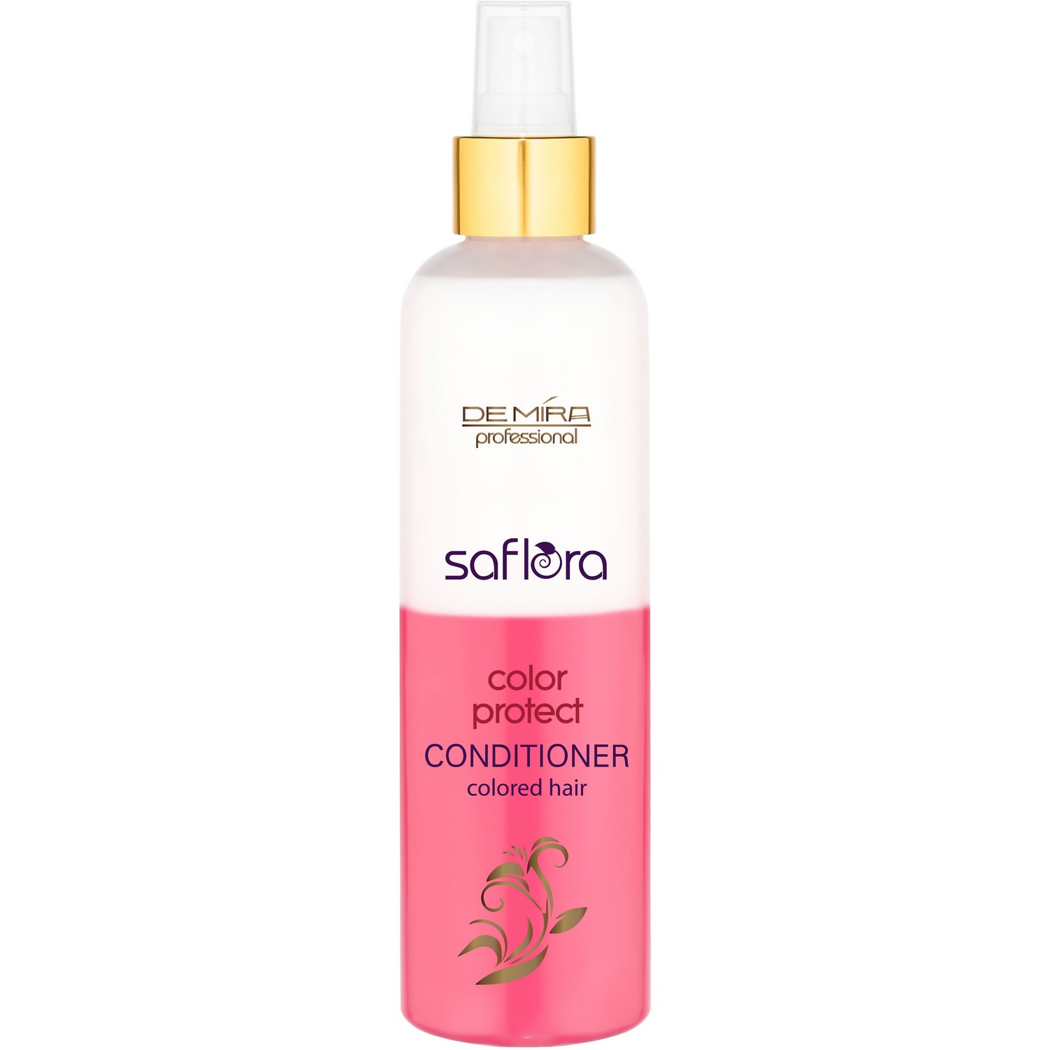 Двухфазный спрей DeMira Professional Saflora Color Protect для окрашенных волос, 250 мл - фото 1