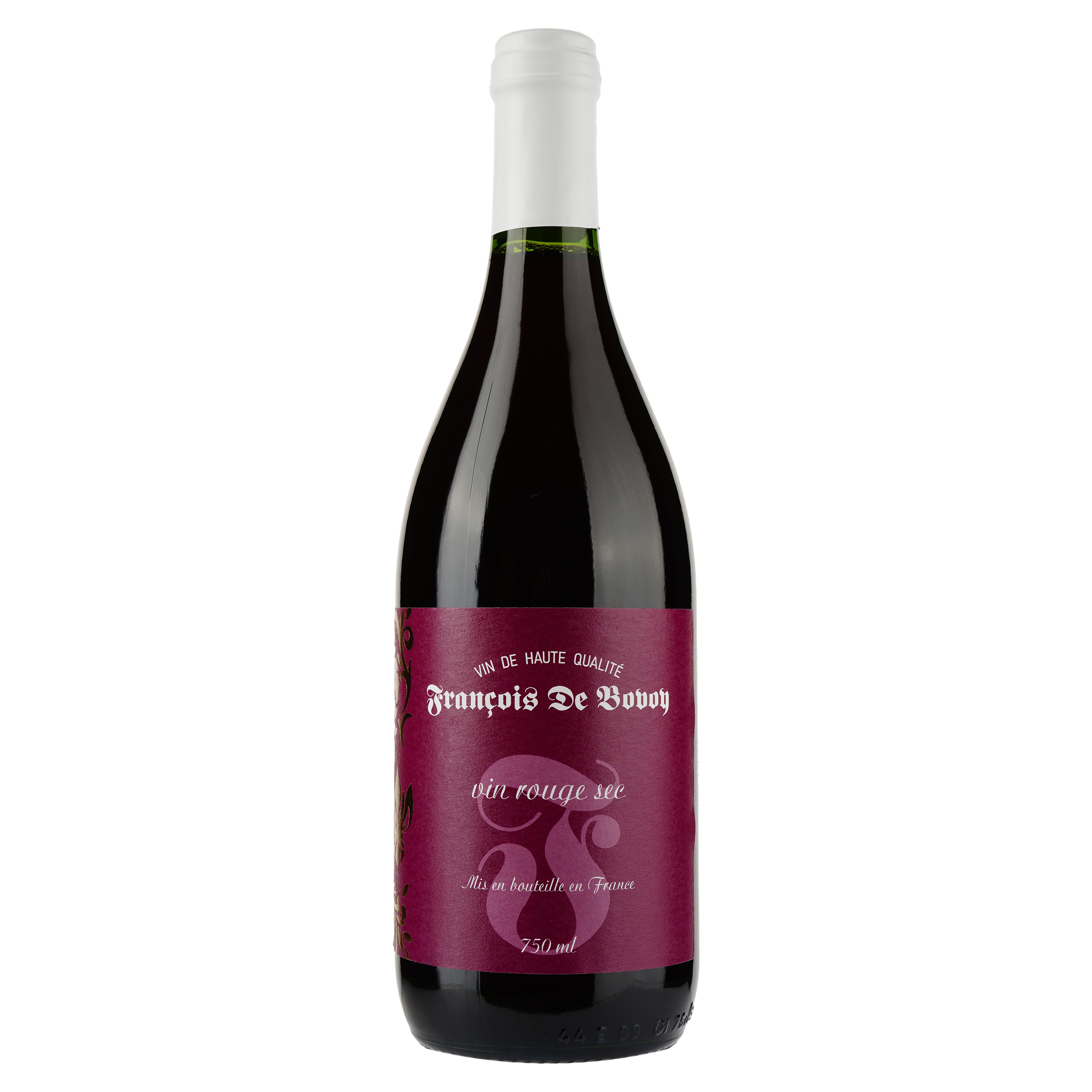 Вино Francois de Bovoy Rouge Sec, красное, сухое, 0,75 л (911718) - фото 1