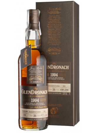 Виски Glendronach #4363 CB Batch 18 1994 26 yo Single Malt Scotch Whisky 52.8% 0.7 л в подарочной упаковке - фото 1