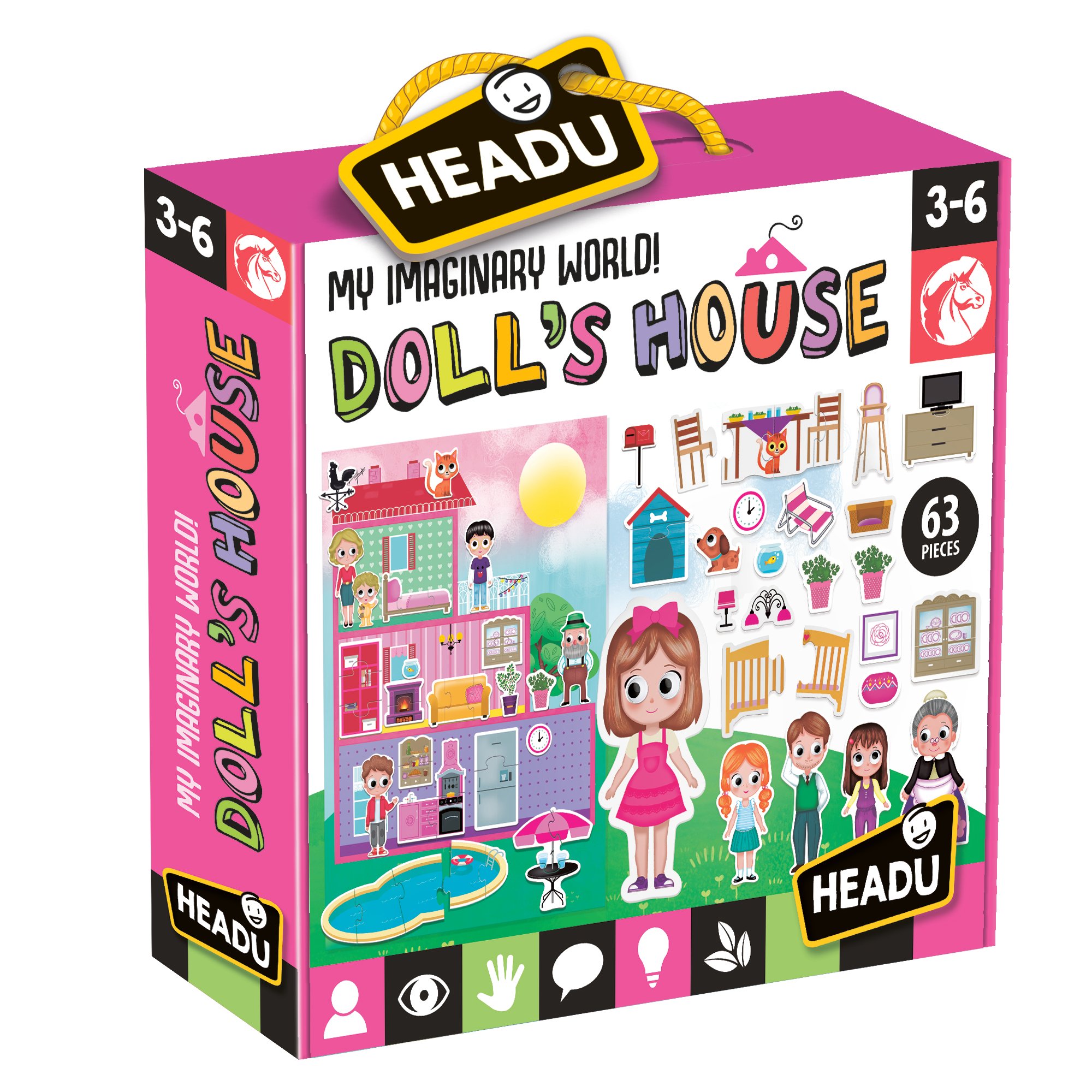 Ігровий набір Headu Ляльковий будиночок, створи свій світ (MU24841) - фото 1