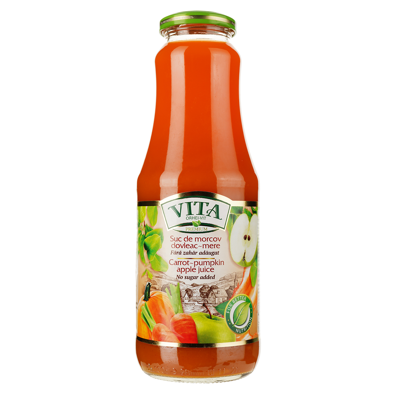 Сок Vita Premium с морковкой, тыквой и яблоком 1 л (918595) - фото 1