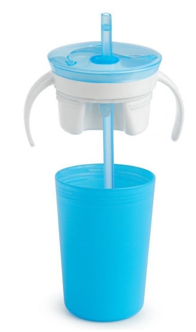 Чашка-контейнер Munchkin Snack and Sip, 266 мл, голубой (10867.01) - фото 3