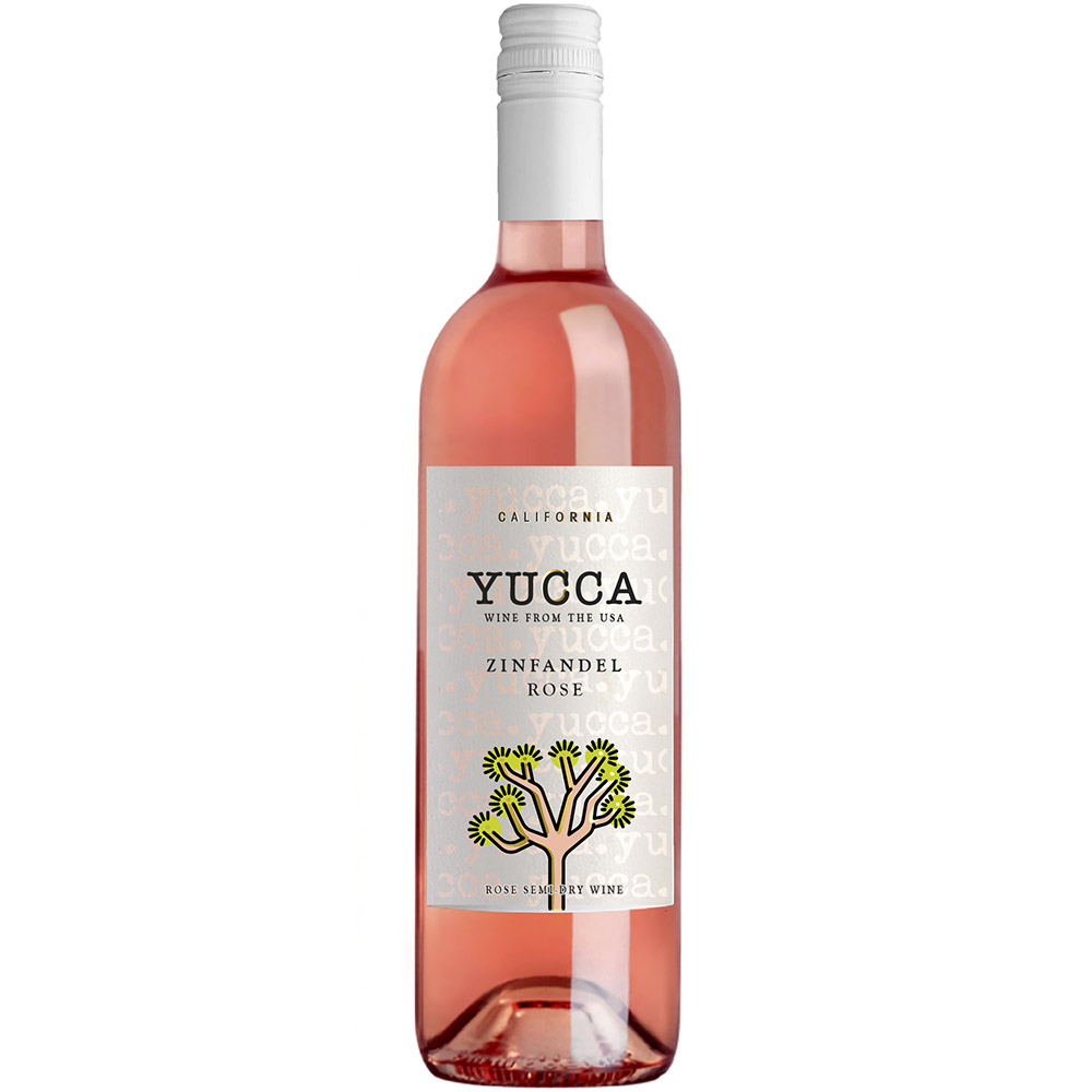 Вино Yucca Zinfandel Rose рожеве напівсухе 0.75 л - фото 1