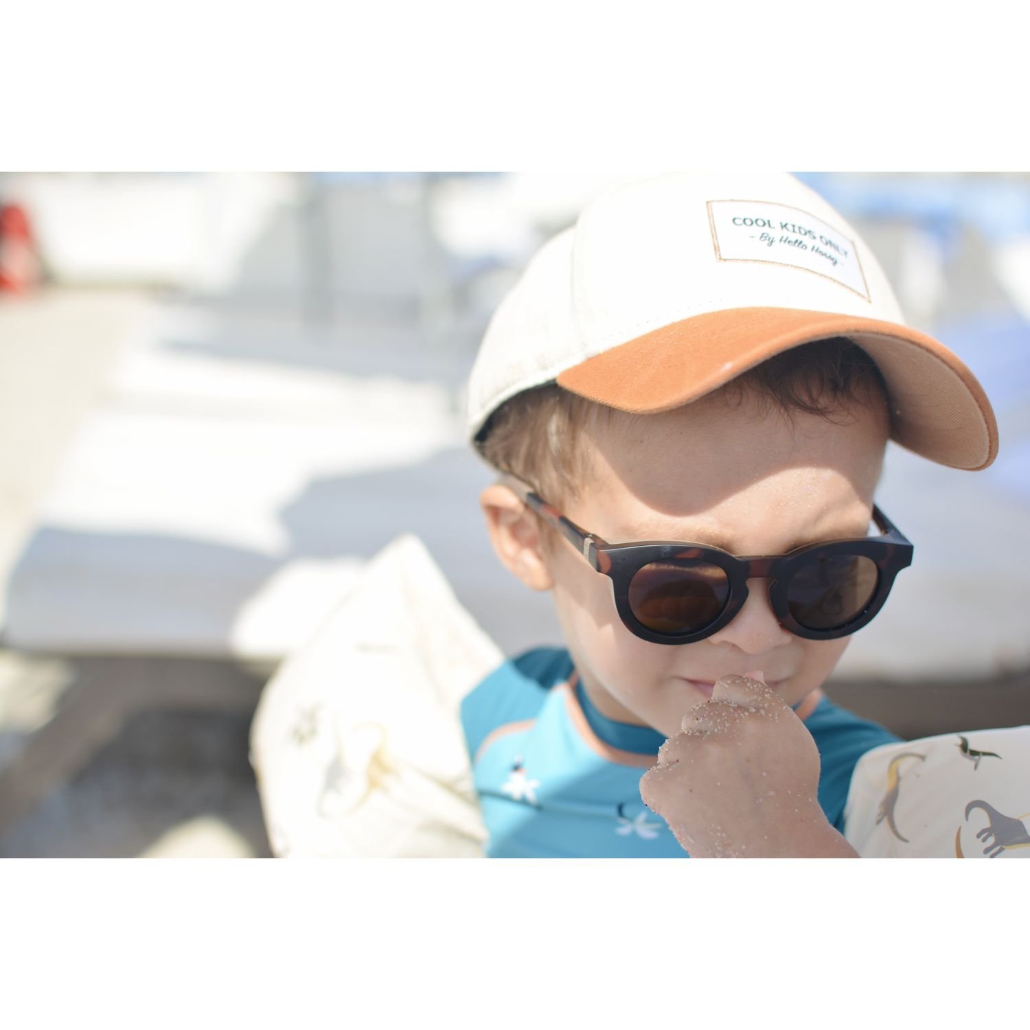 Дитячі сонцезахисні окуляри Beaba, 9-24 міс., коричневі (930343) - фото 6