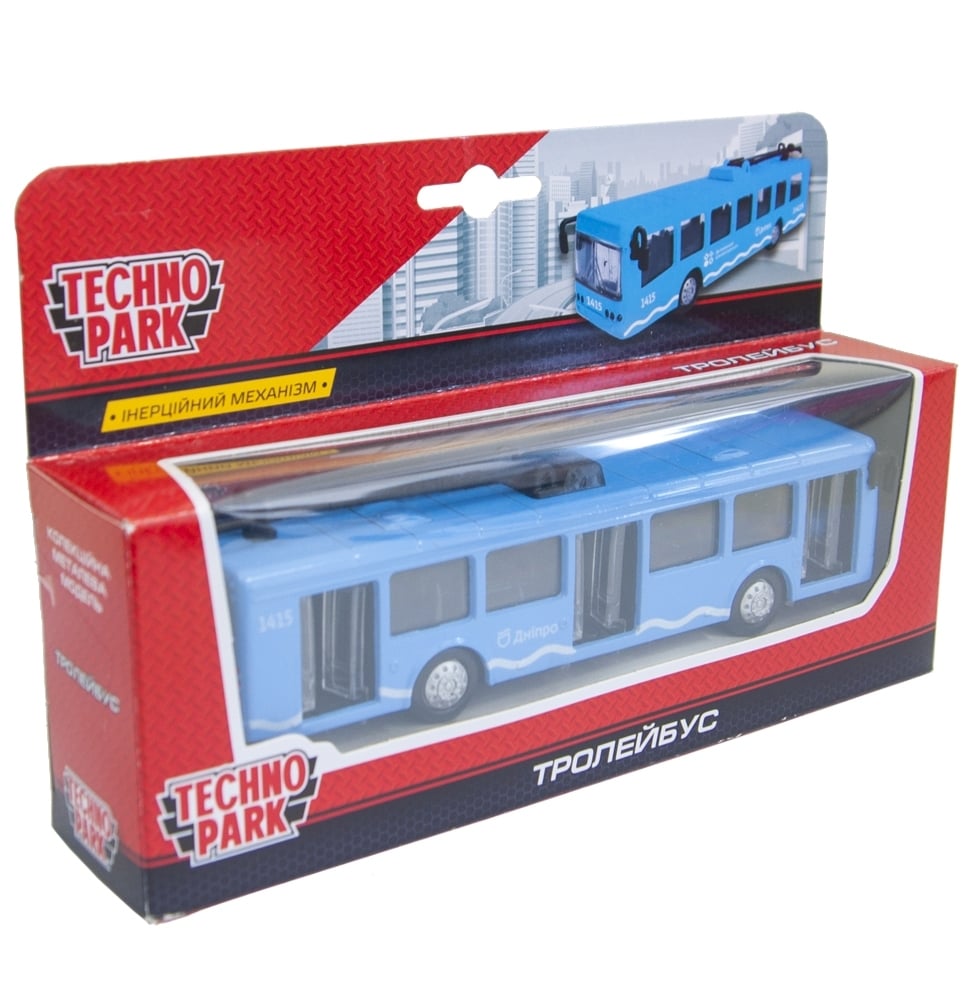 Модель Technopark Троллейбус Днепр, синий (SB-16-65WB(DNEPR)) - фото 10