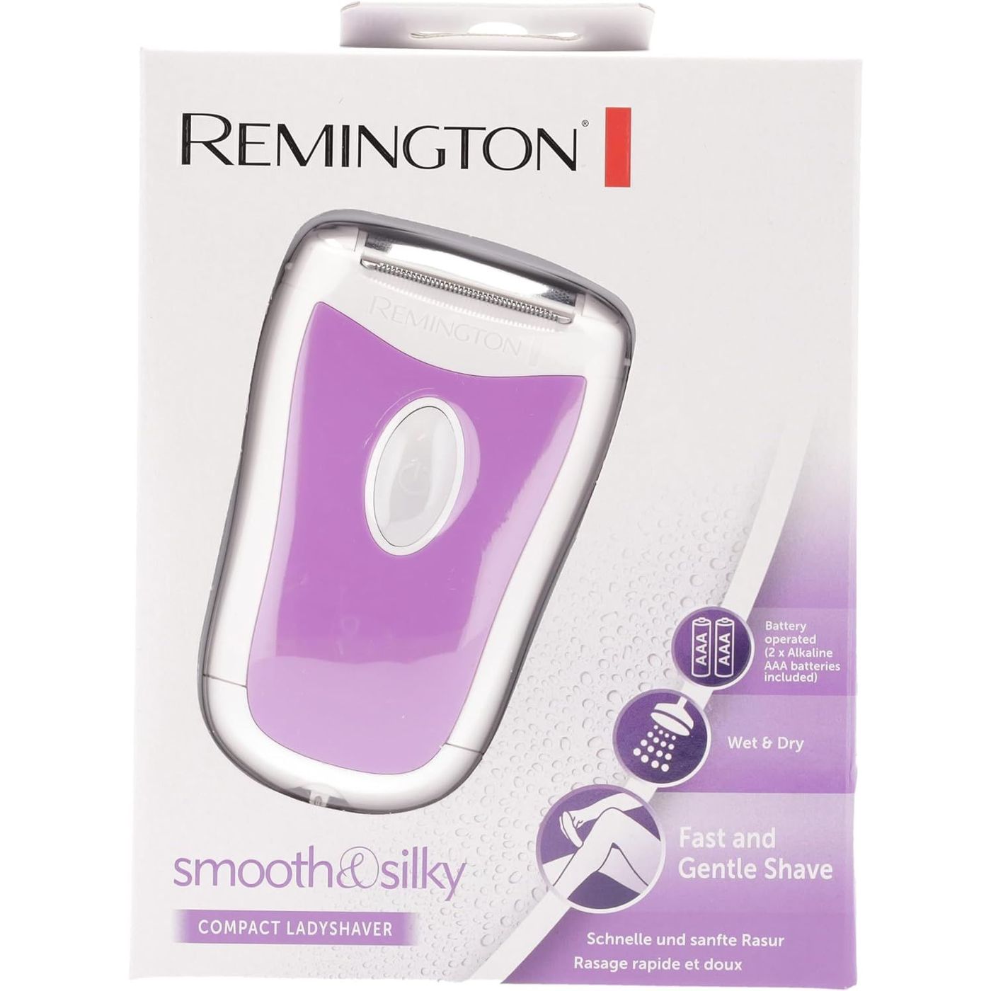 Електробритва Remington Smooth & Silky біло-фіолетова (WSF4810) - фото 4