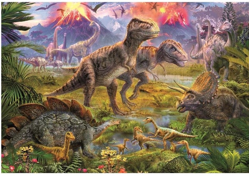 Пазл Educa Встреча динозавров, 500 элементов (EDU-15969) - фото 2