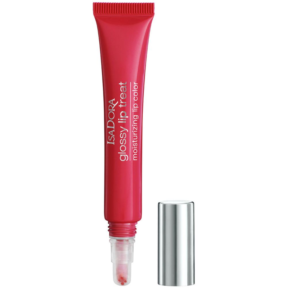 Блиск для губ IsaDora Glossy Lip Treat відтінок 62 (Poppy Red) 13 мл (515963) - фото 2