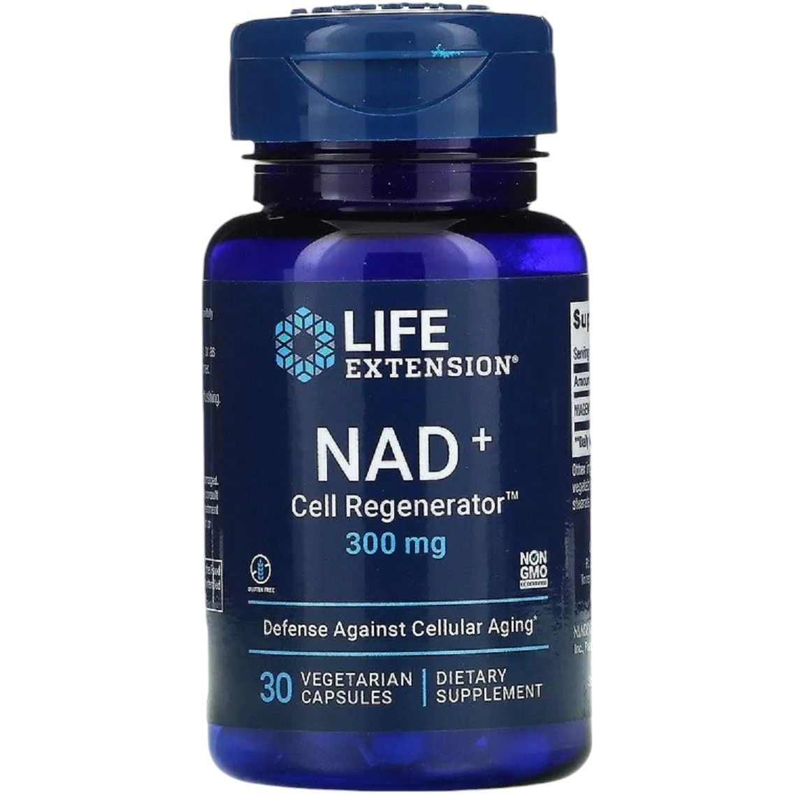 Регенератор клітин NAD+ Life Extension Cell Regenerator 300 мг 30 вегетаріанських капсул - фото 1