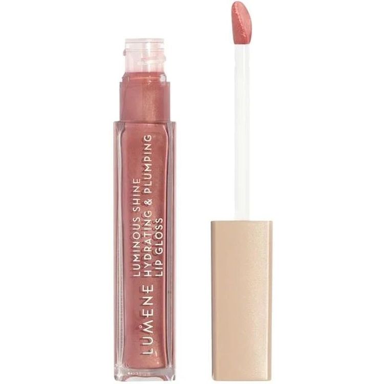 Блеск для губ Lumene Luminous Shine Hydrating & Plumping Lip Gloss тон 2 (Old rose) 5 мл - фото 2