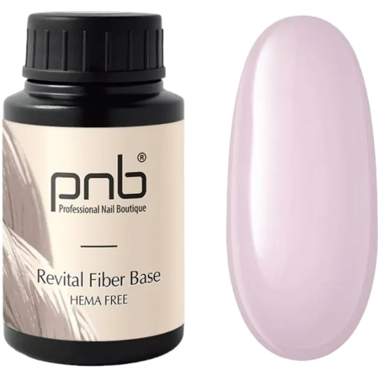 База файбер PNB Revital Fiber Base Milk Pink 30 мл - фото 1