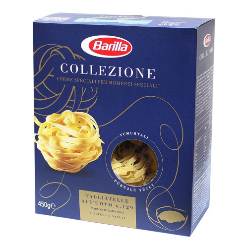 Макаронні вироби Barilla Collezione Tagliatelle All'Uovo №129 з яйцем 450 г - фото 2