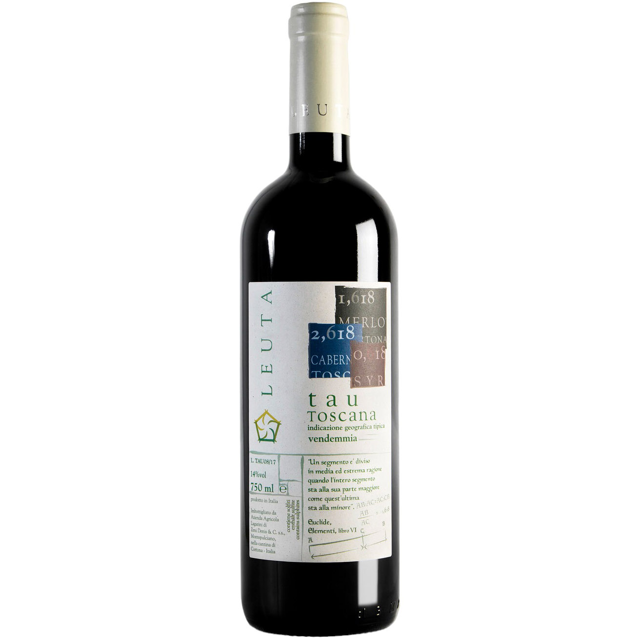 Вино Leuta Nautilus Toscana Rosso IGT 2013 червоне сухе 0.75 л - фото 1