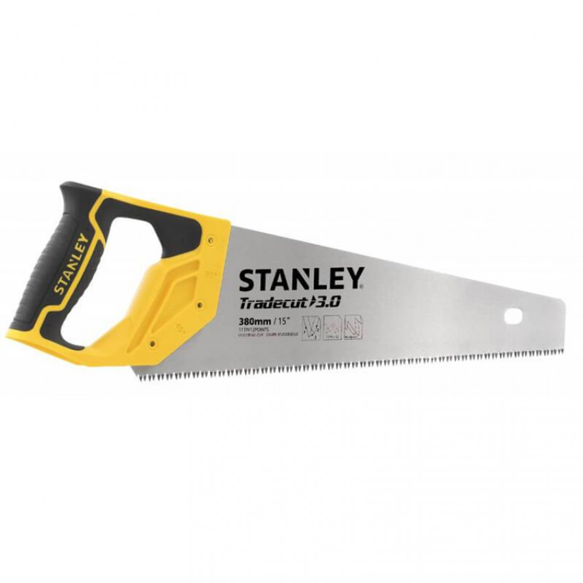 Ножовка для дерева Stanley Tradecut 11TPI 380 мм (STHT20349-1) - фото 1