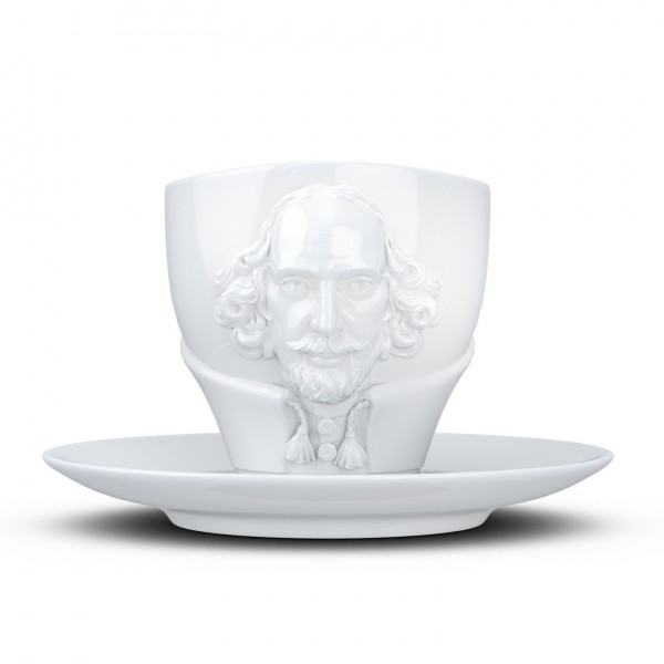 Чашка з блюдцем Tassen Вільям Шекспір 260 мл, порцеляна (TASS801201/TR) - фото 1