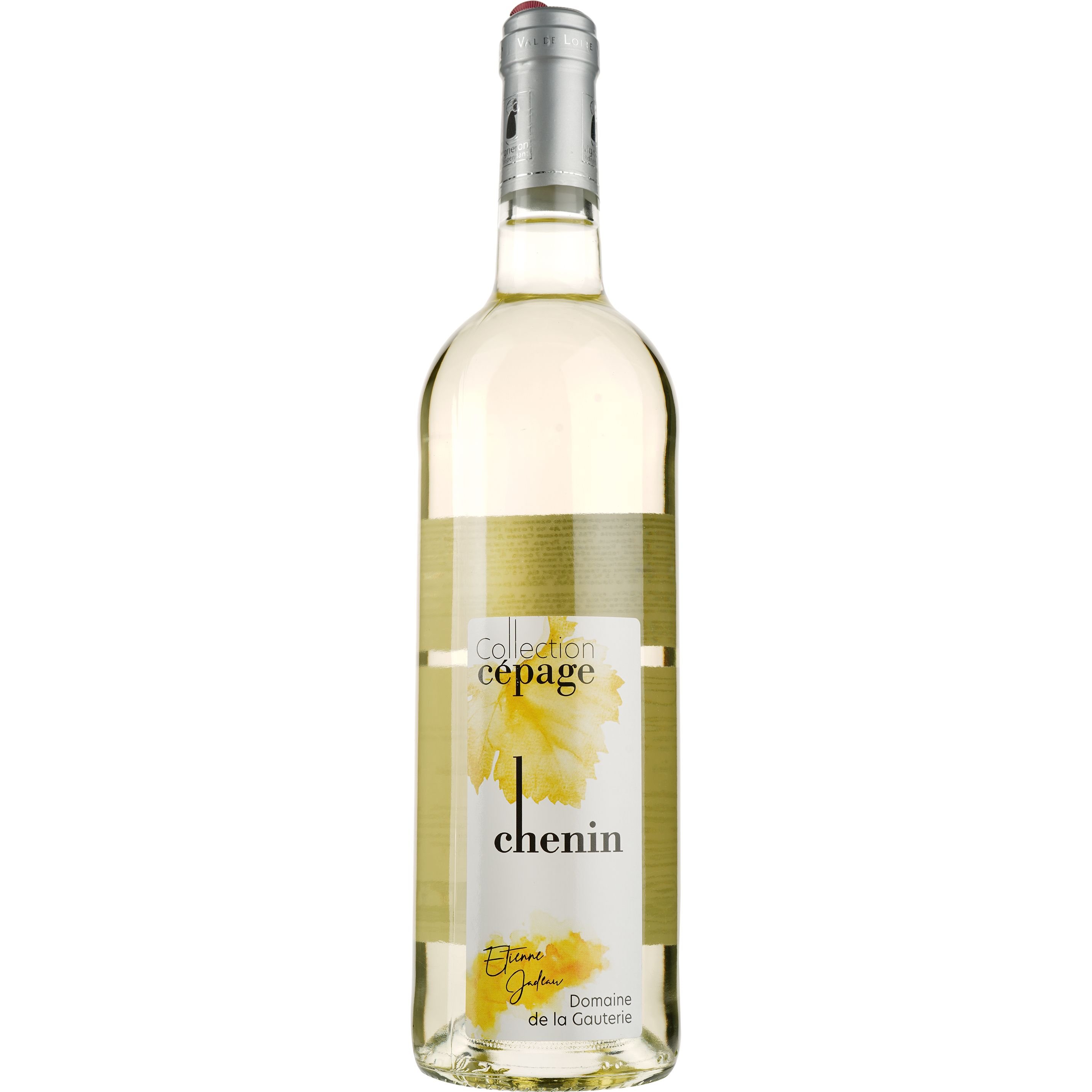 Вино Domaine de la Gauterie Chenin Collection Cepage Val de Loire IGP, біле, напівсухе, 0,75 л - фото 1