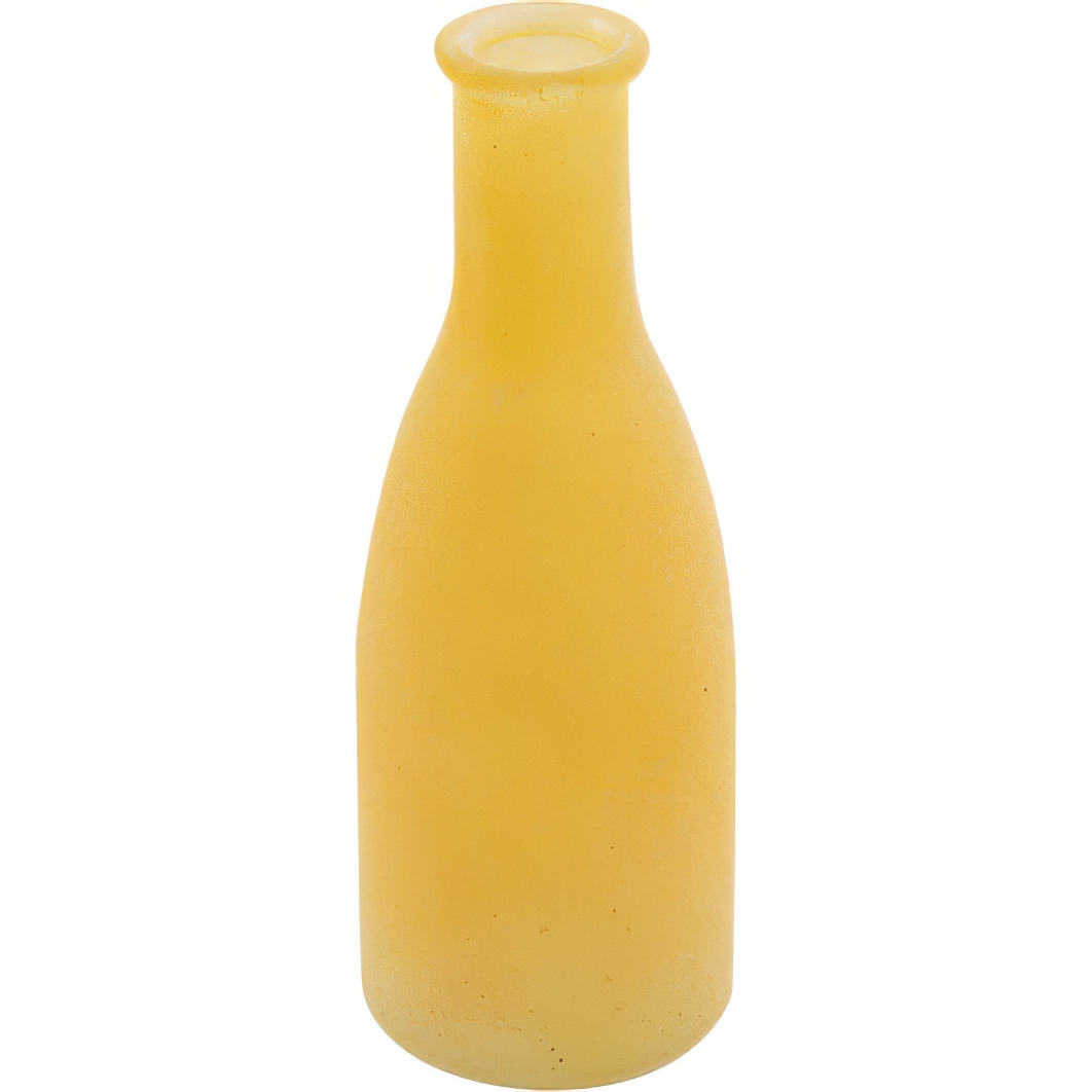 Набір ваз Lefard Bottle amber 18 см 4 шт. (804-115) - фото 4