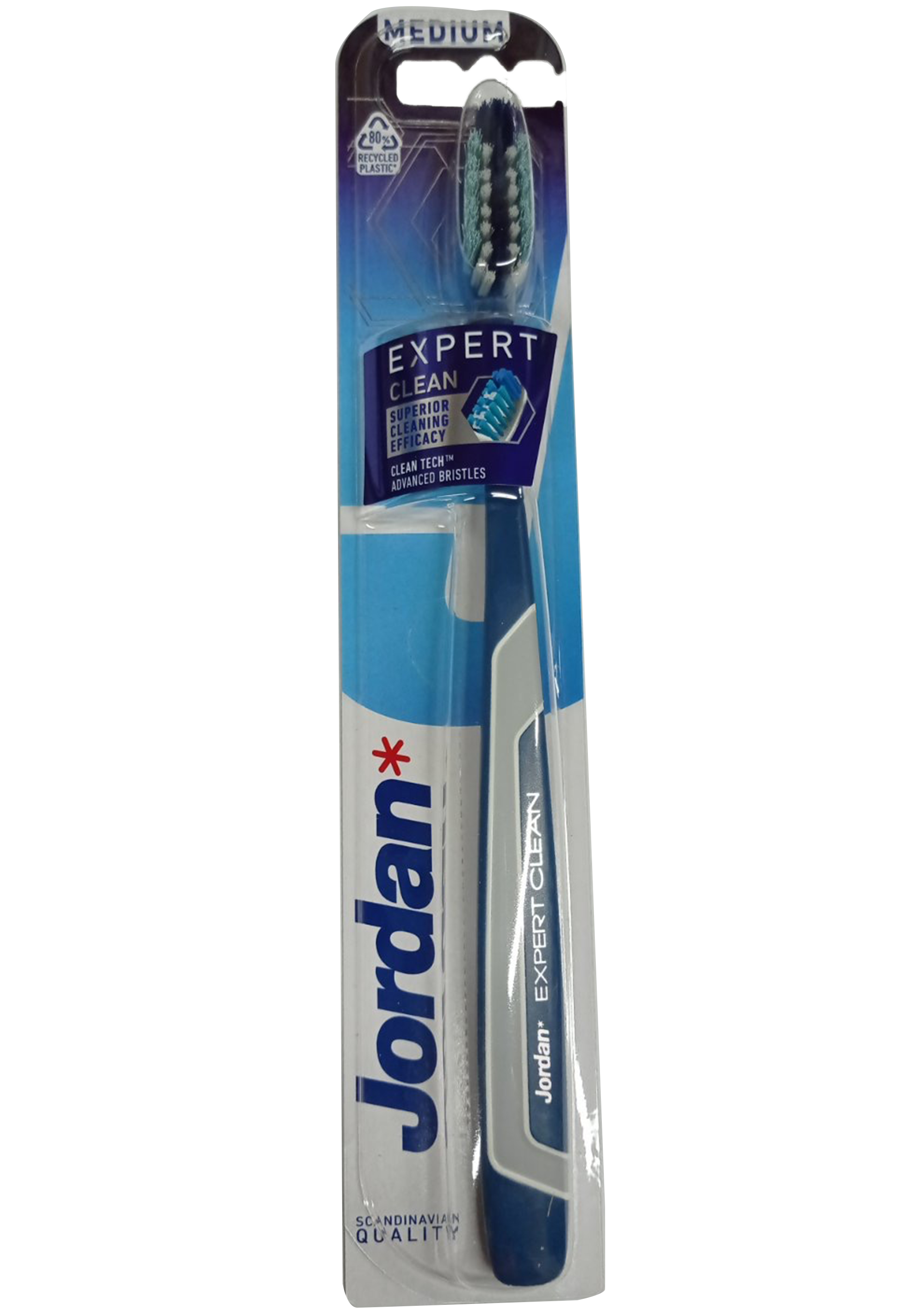 Зубная щетка Jordan Expert Clean, синий - фото 1