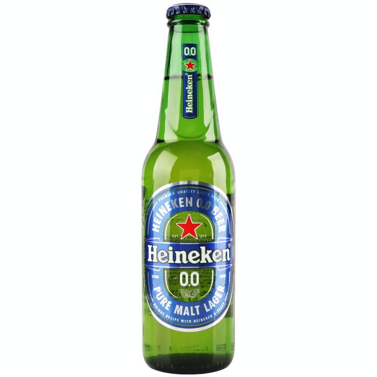 Пиво Heineken безалкогольне світле фільтроване 0.33 л - фото 1