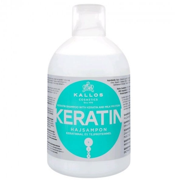 Шампунь для волосся Kallos Cosmetics Keratin, 1000 мл - фото 1