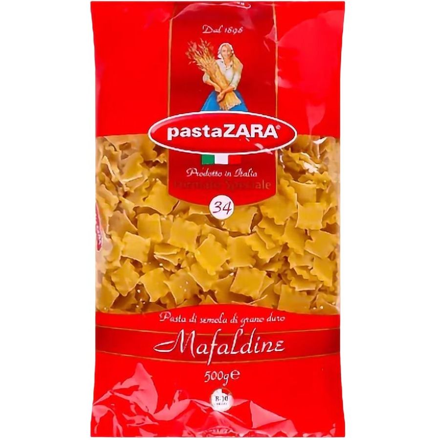 Макаронные изделия Pasta Zara Mafaldine 500 г (943847) - фото 1