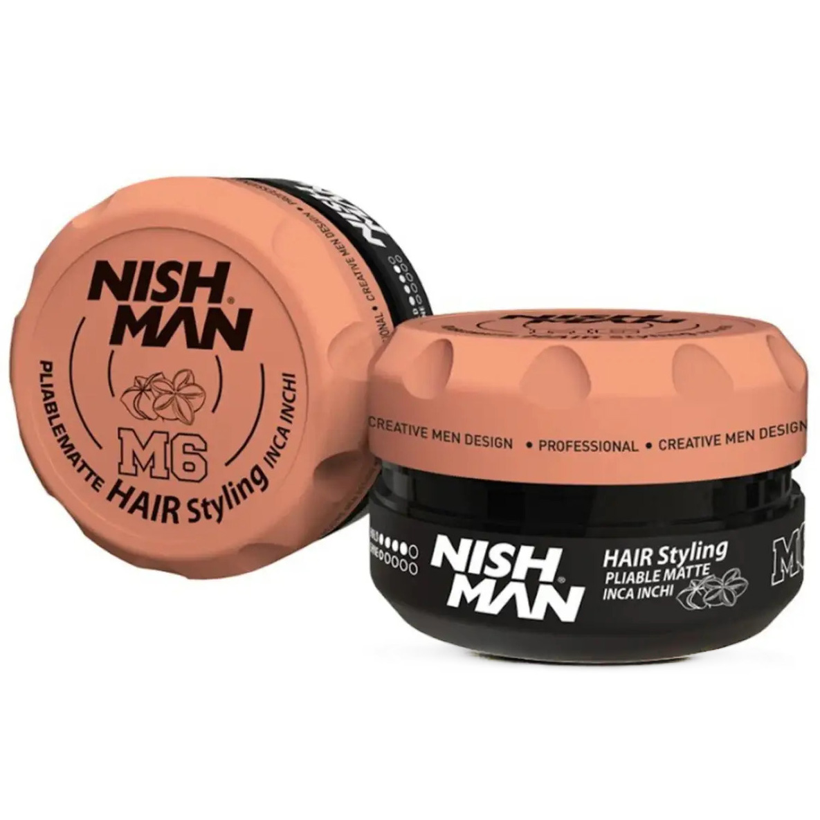 Помада для укладки волосся Nishman Hair Styling Fibre Cream 100 мл - фото 1