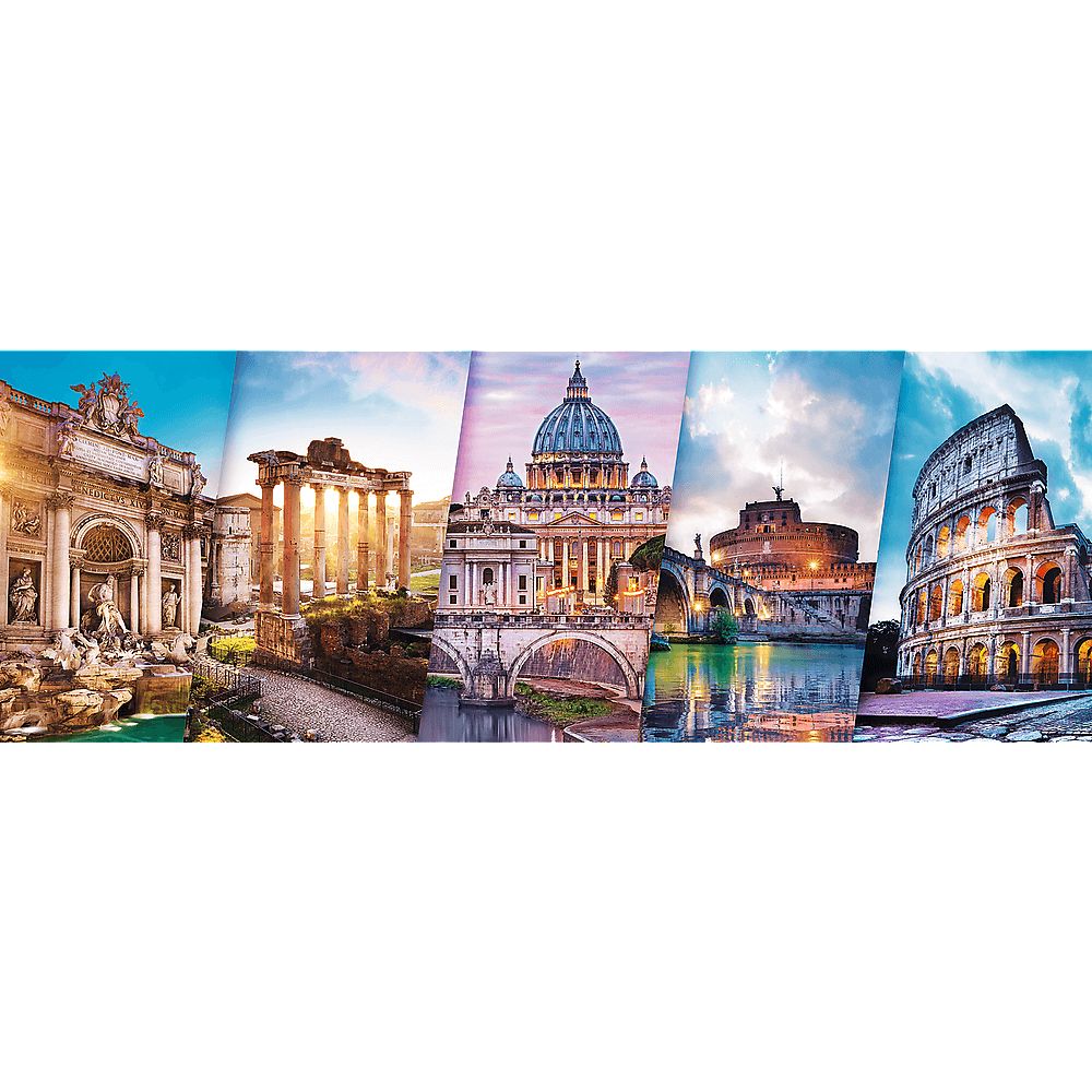 Пазли Trefl Панорама Подорож Італією 500 елементів - фото 3