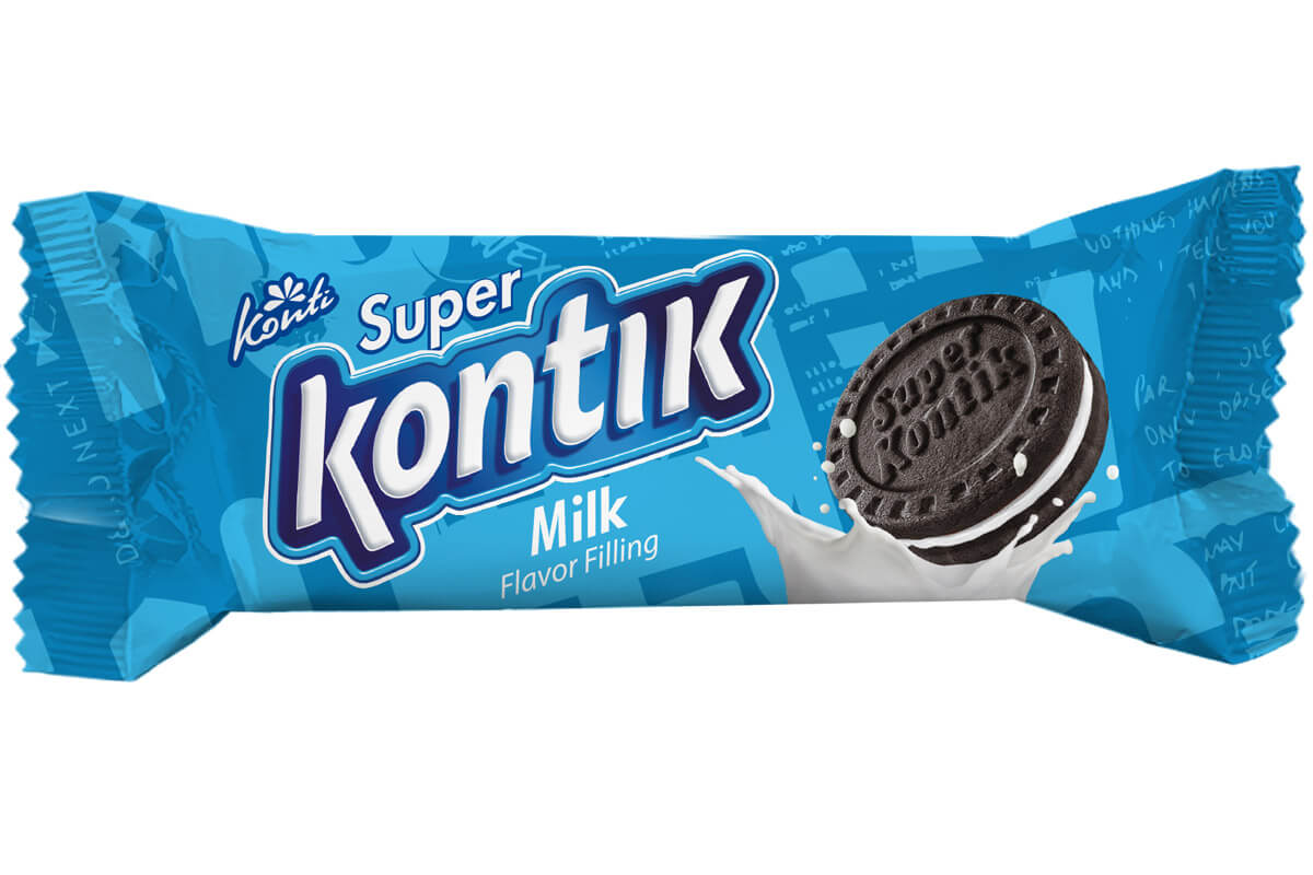Печиво Konti Super Kontik зі смаком молока 76 г (784901) - фото 1