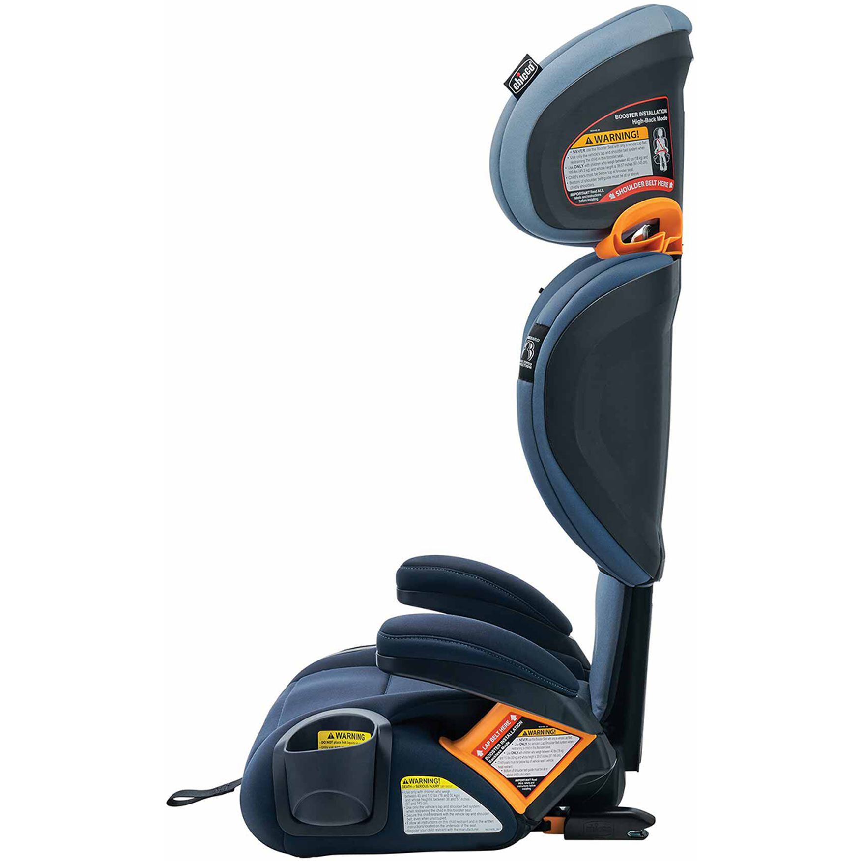 Автокрісло Chicco KidFit ClearTex Plus синє (79627.62.07) - фото 6