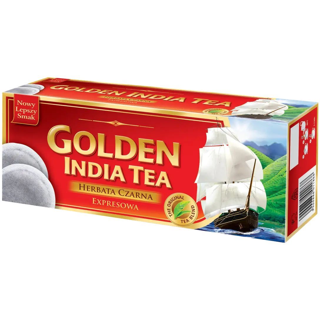 Чай черный Golden India Tea, 130 г (100 шт. х 1.3 г) (895072) - фото 2