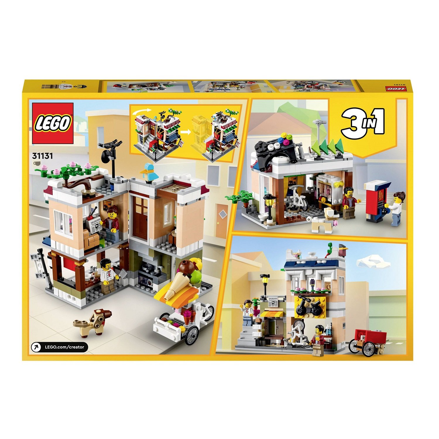 Конструктор LEGO Creator Магазин локшини в центрі міста, 569 деталь (31131) - фото 2