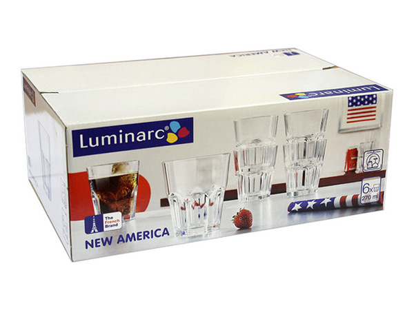Набір склянок Luminarc Нова Америка, 6 шт. (6219055) - фото 2