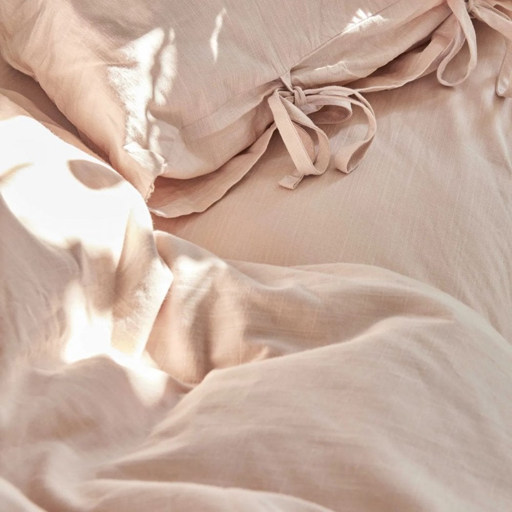 Комплект постельного белья Karaca Home 4 Element Hava Toprak blush, евростандарт, розовый (svt-2000022300803) - фото 2