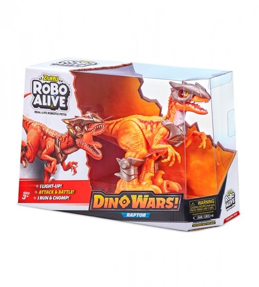 Інтерактивна іграшка Robo Alive Війна Динозаврів Бойовий Велоцираптор (7133) - фото 5