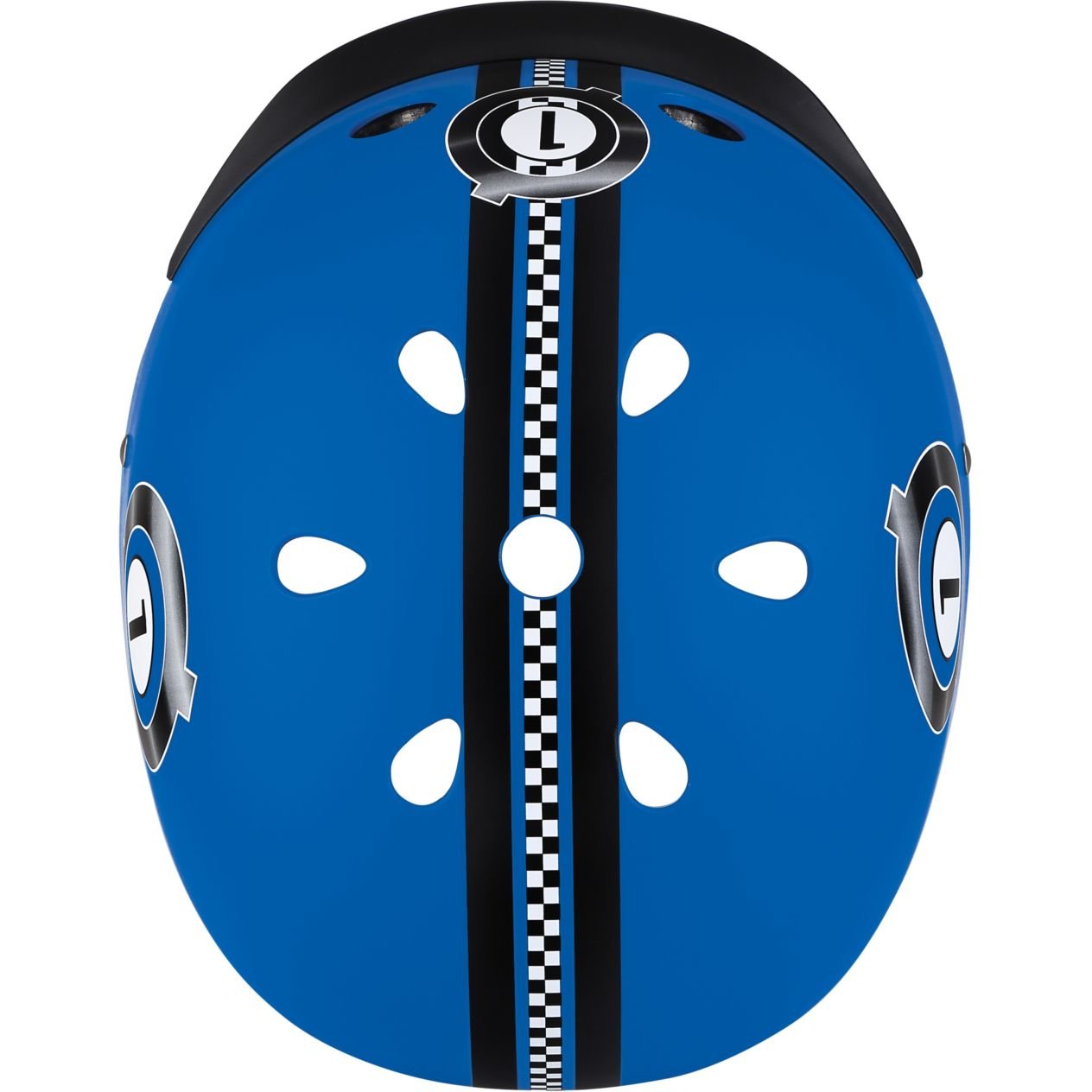 Шлем защитный детский Globber Гонки с фонариком 48-53 см синий (507-100) - фото 4