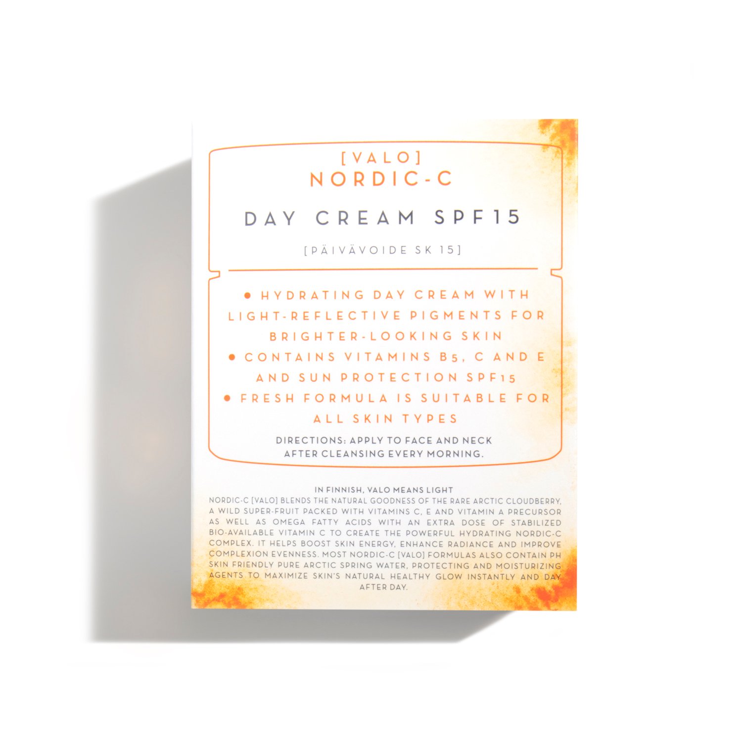 Дневной крем для сияния кожи Lumene Valo Day Cream, SPF 15, 50 мл (8000016446537) - фото 3