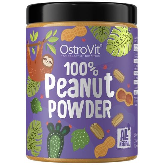 Арахисовая мука OstroVit 100% Peanut Powder 500 г - фото 1