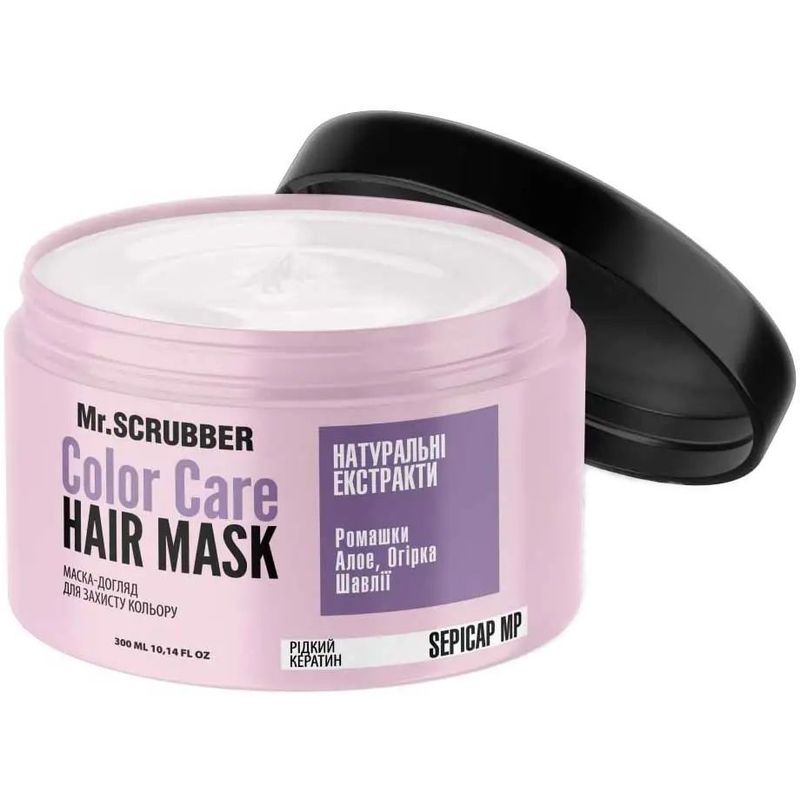 Маска для захисту кольору Mr.Scrubber Color Сare Hair Mask, 300 мл - фото 1