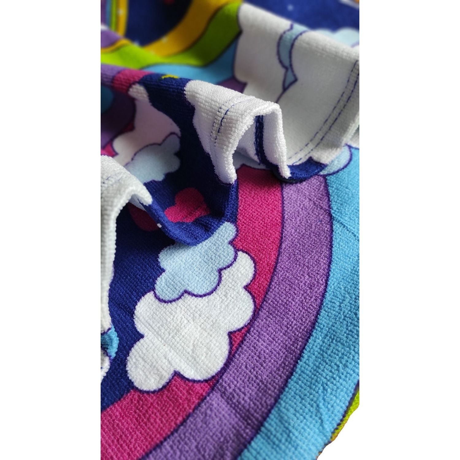 Полотенце детское Love You Единорог и радуга, банный, с капюшоном, 115х60 см (4600) - фото 2
