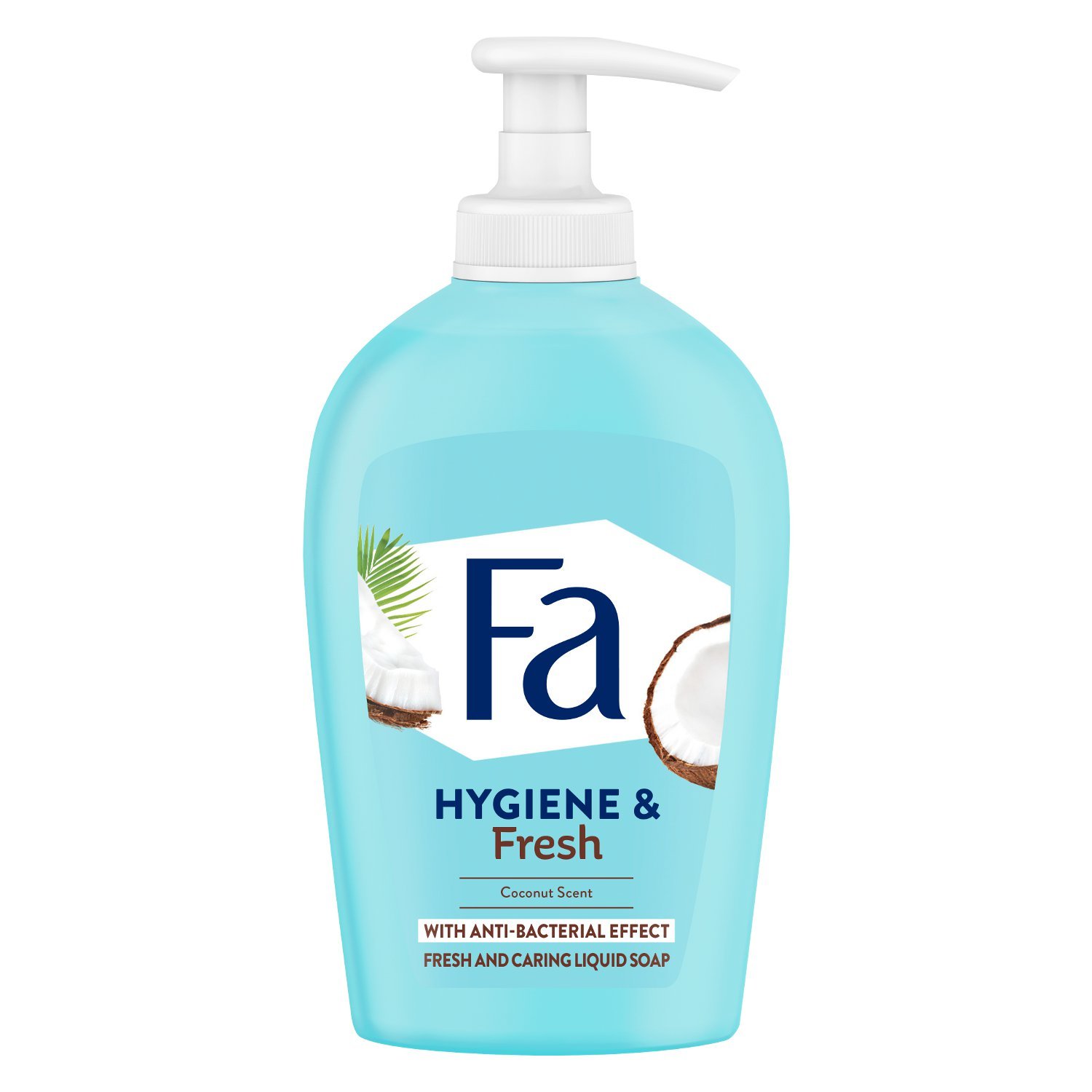 Жидкое мыло Fa Hygiene & Fresh с антибактериальным эффектом и ароматом кокоса, 250 мл - фото 1