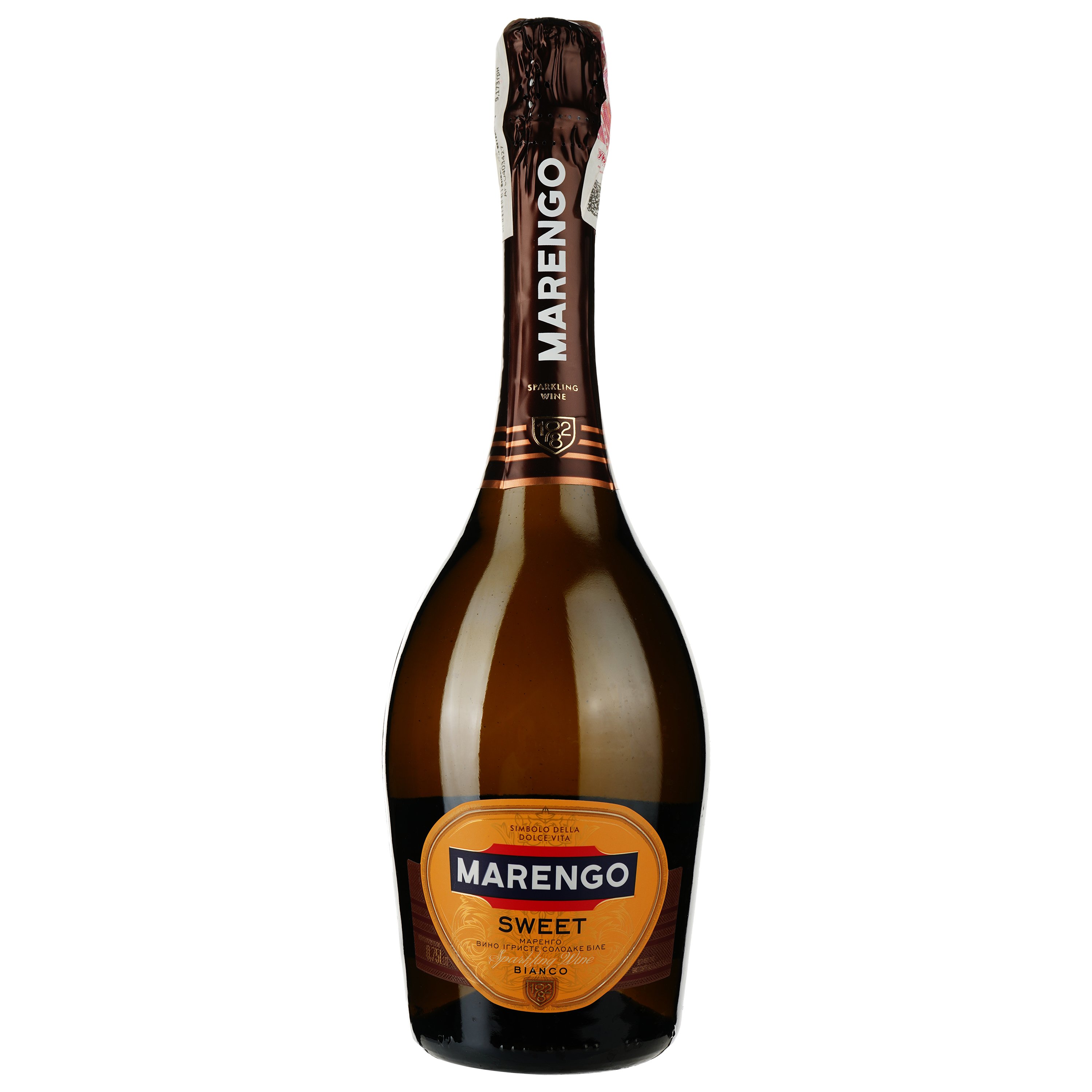 Вино игристое Marengo, белое, сладкое, 10-13,5%, 0,75 л - фото 1
