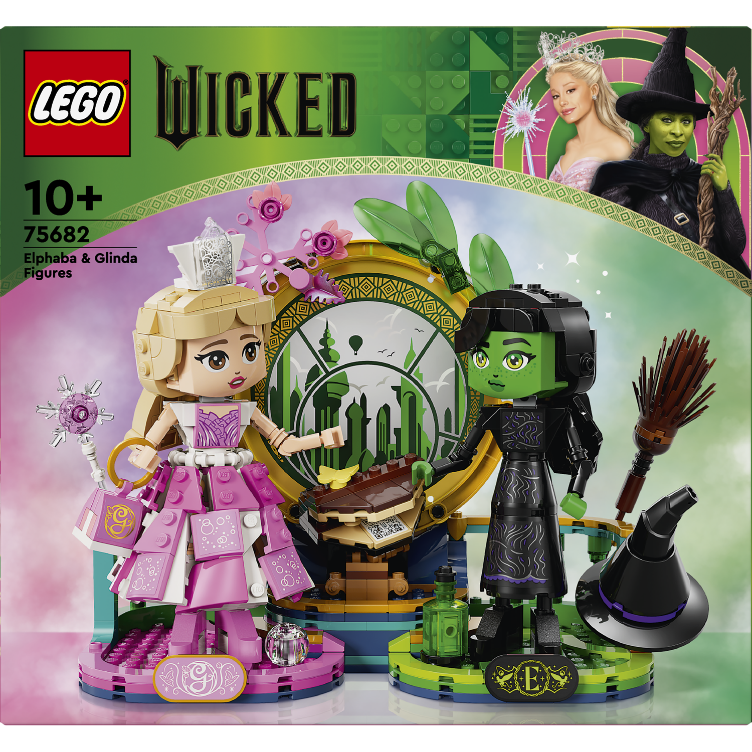 Конструктор LEGO Wicked Фигурки Эльфабы и Глинды 558 деталей (75682) - фото 1