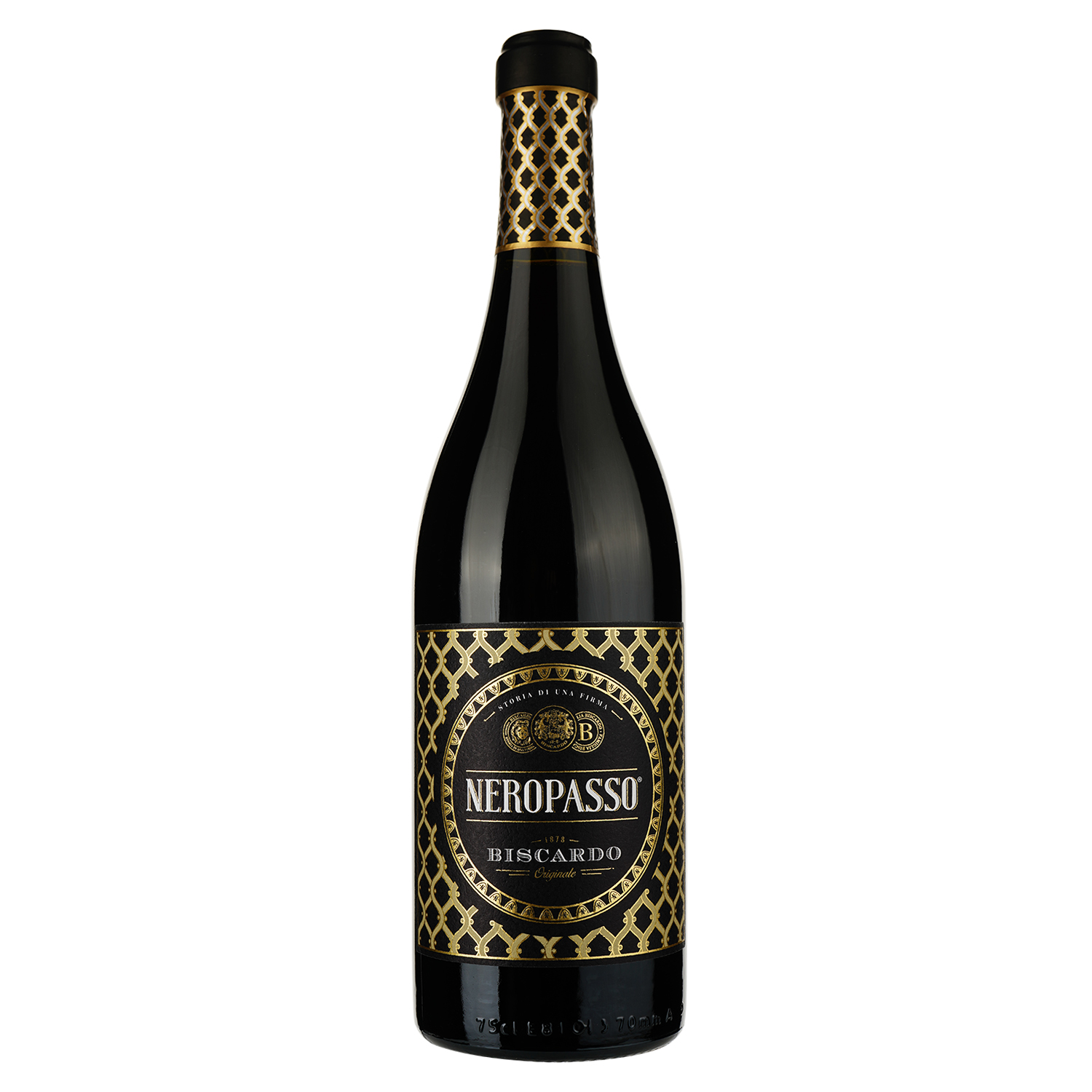 Вино Biscardo Neropasso IGT Veneto, червоне, сухе, 13,5%, 0,75 л - фото 1