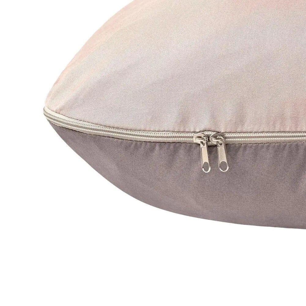 Наволочка-чохол на П-подушку для вагітних і відпочинку Ideia, 140х75 см, шоколадний та бежевий (8-35126) - фото 3