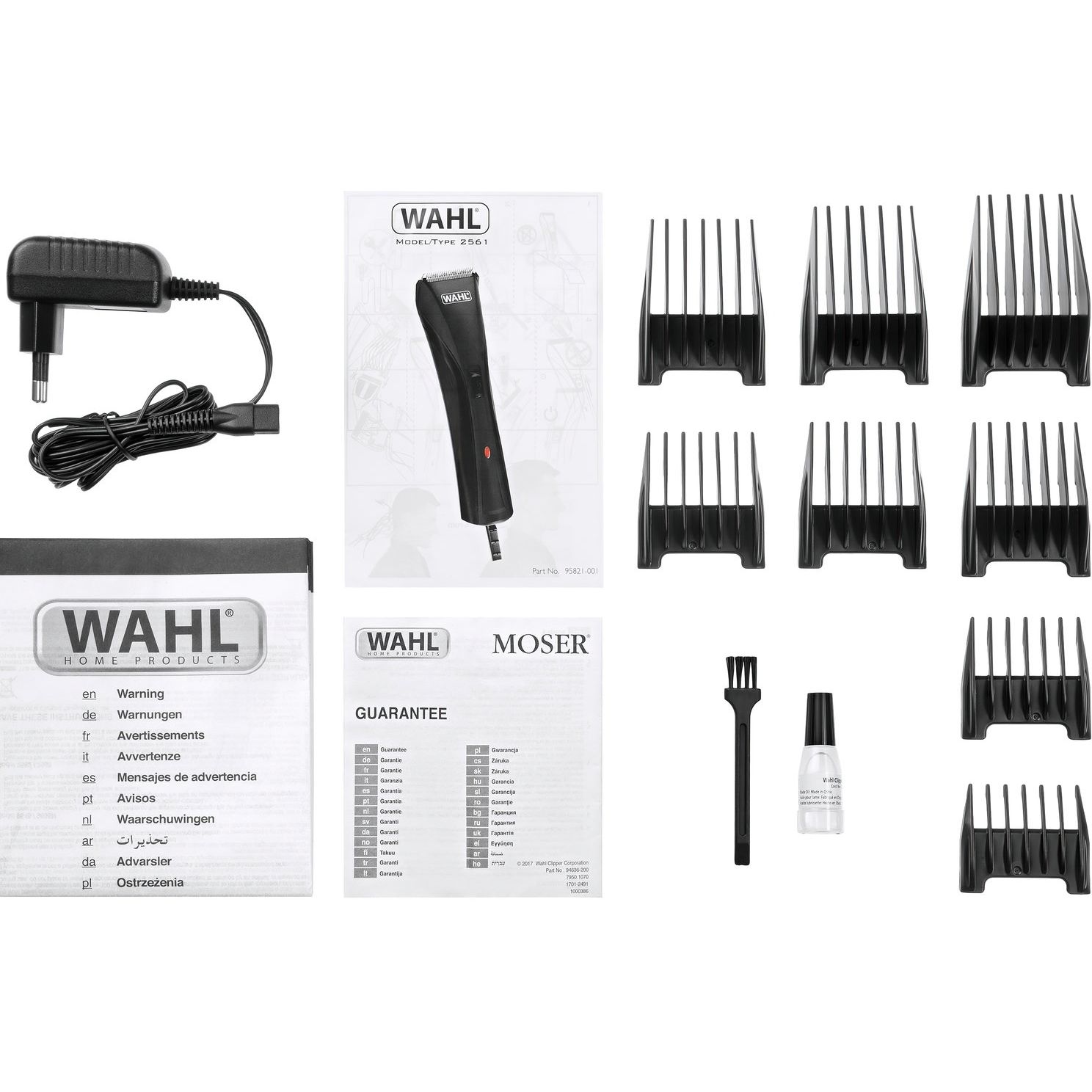 Машинка для стрижки Wahl Hybrid Clipper 09699-1016 черная - фото 5