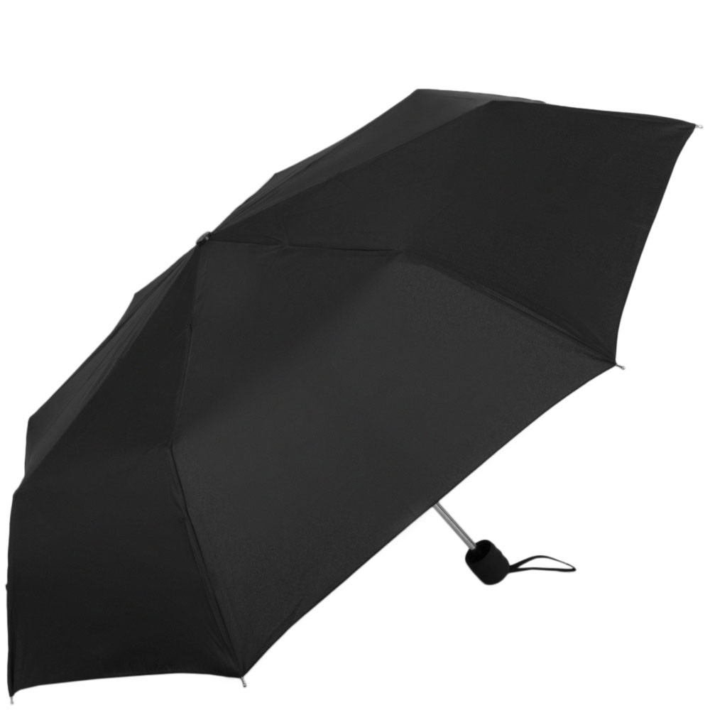Мужской складной зонтик механический Fulton черный - фото 2