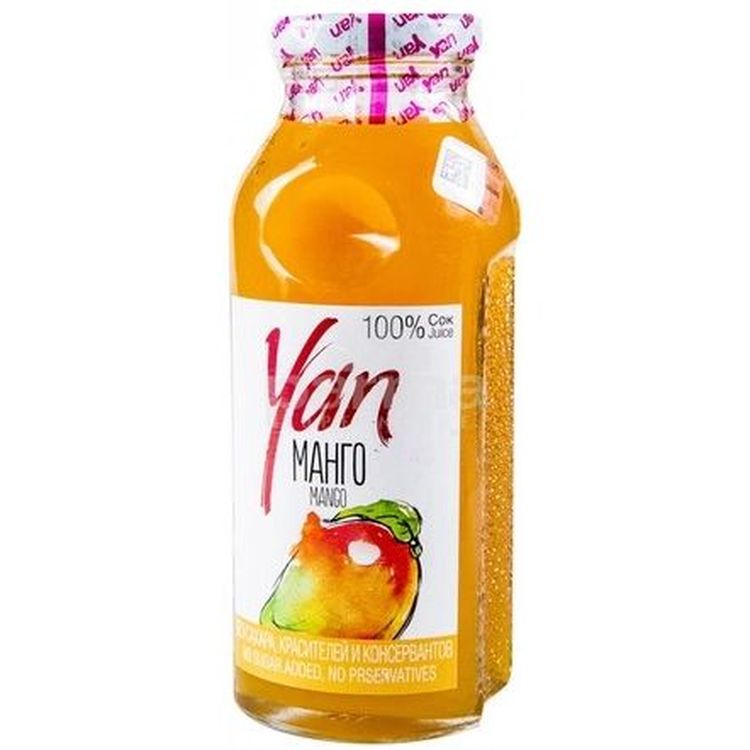 Сок Yan манго без сахара 250 мл - фото 1