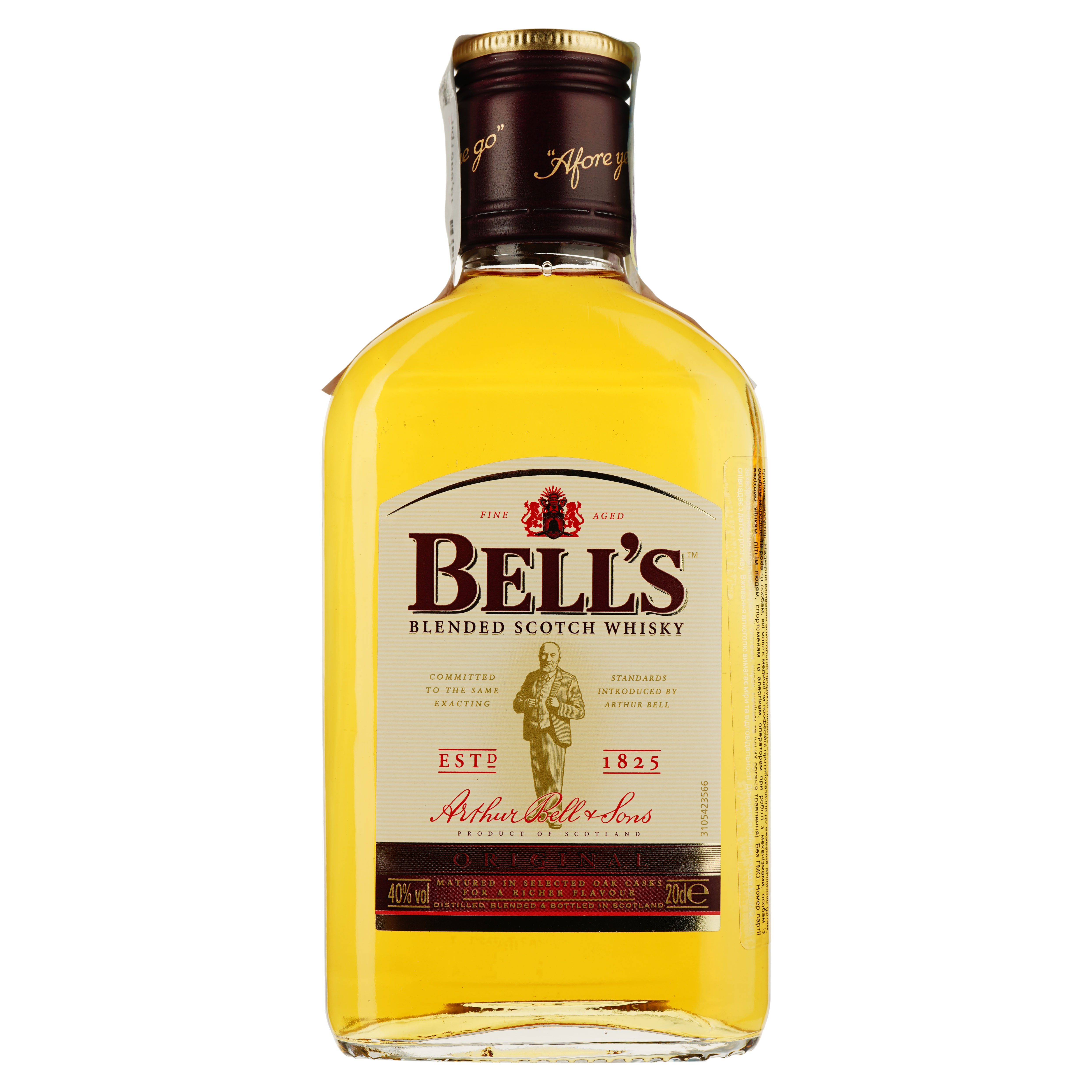 Віскі Bell's Original Blended Scotch Whisky, 40%, 0,2 л - фото 1