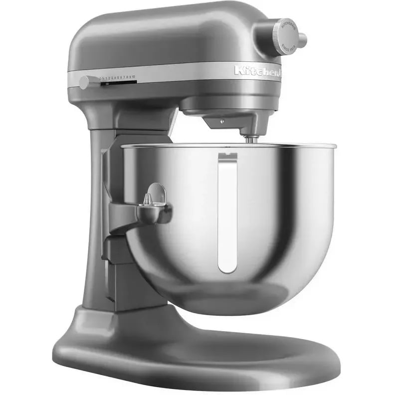 Планетарний міксер KitchenAid Heavy Duty з підйомною чашею 6.6 л сріблястий (5KSM70JPXECU) - фото 2