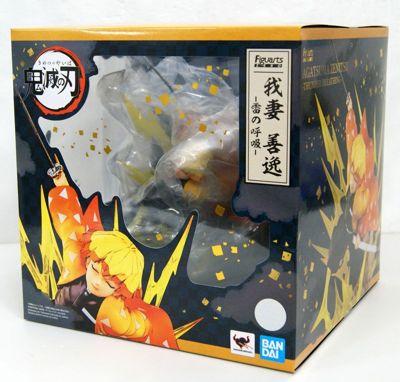 Фігурка Bandai Клинок, що розсікає демонів Зеницю Агацума Demon Slayer Zenitsu Agatsuma 24 см WST DS AZ 1159 - фото 4